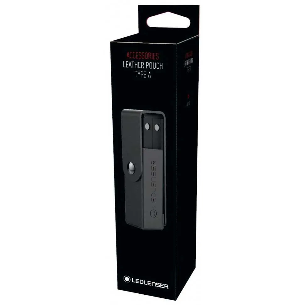LEDLENSER Läder Mt10-påse, Black, One Size