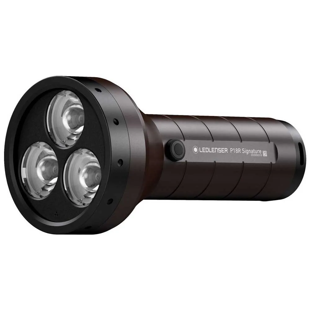 LEDLENSER P18r Signature Ficklampa, Black, 4500 Lumens LEDLENSER P18r Signature Ficklampa, Black, 4500 Lumens