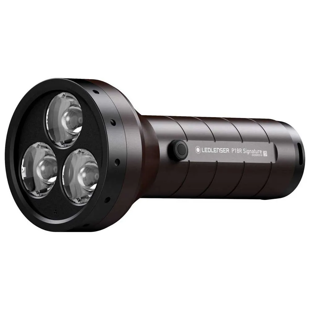 LEDLENSER P18r Signature Ficklampa, Black, 4500 Lumens LEDLENSER P18r Signature Ficklampa, Black, 4500 Lumens