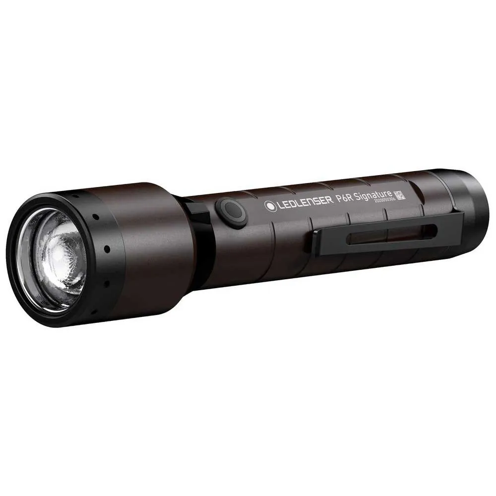 LEDLENSER P6r Signature Ficklampa, Black, 1400 Lumens