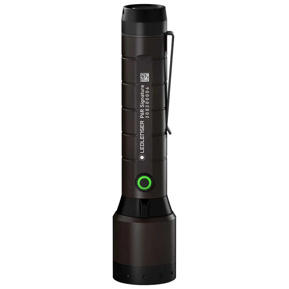 LEDLENSER P6r Signature Ficklampa, Black, 1400 Lumens