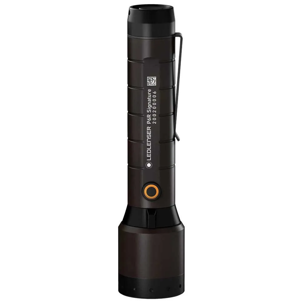 LEDLENSER P6r Signature Ficklampa, Black, 1400 Lumens