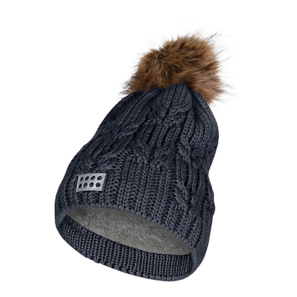 LEGO Wear Atlin 718 Mössa, Dark grey, 48cm