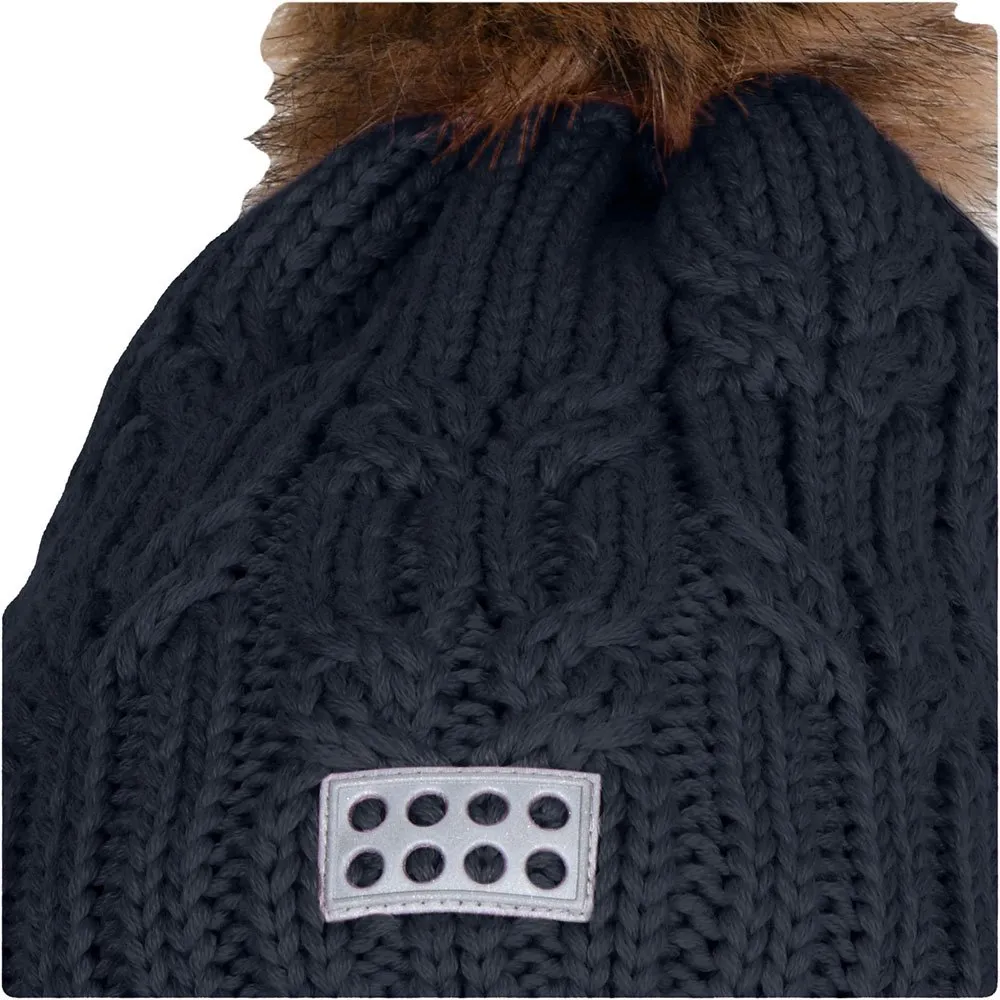 LEGO Wear Atlin 718 Mössa, Dark grey, 48cm