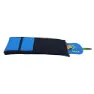 Leisis Elastic Senior Armpuffar unisex, Black / blue, One Size