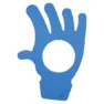 Leisis Handflottör unisex, Blue, One Size