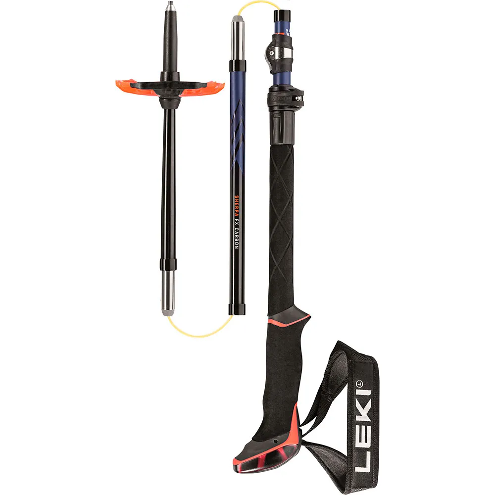 LEKI 3 For 65227101 Mittdelen Av Stolparna, Multicolor, 110-130cm