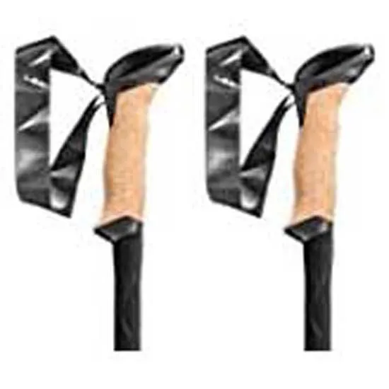 LEKI Black Series Carbon Stavar, Black / black gray / dark anthracite, 100-135cm