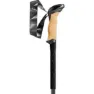 LEKI Black Series Carbon Stavar, Black / black gray / dark anthracite, 100-135cm