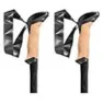 LEKI Black Series Carbon Stavar, Black / black gray / dark anthracite, 100-135cm