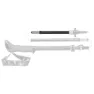 LEKI Black Series Fx Carbon Nedre Delen Av Stolpen 110-130 Cm, Multi, 16-14mm