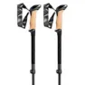 LEKI Black Series Fx Carbon Stavar, Black / natural carbon, 110-130cm
