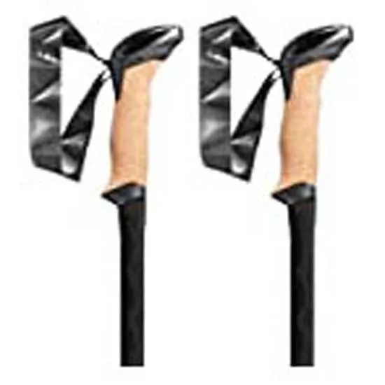 LEKI Black Series Fx Carbon Stavar, Black / natural carbon, 110-130cm