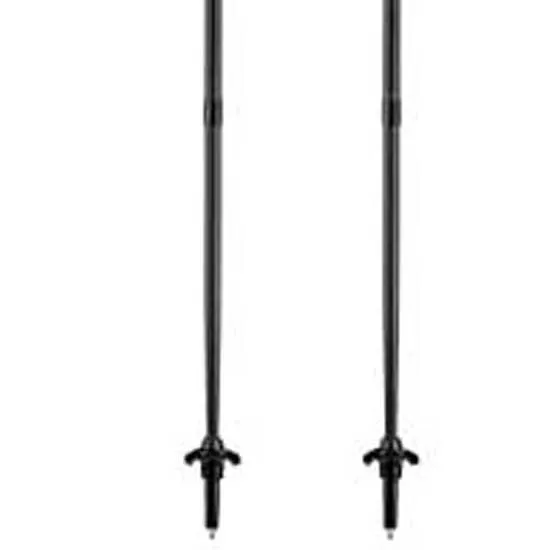 LEKI Black Series Fx Carbon Stavar, Black / natural carbon, 110-130cm