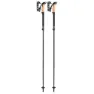 LEKI Black Series Fx Carbon Stavar, Black / natural carbon, 110-130cm