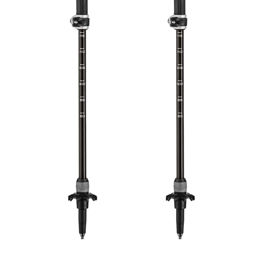 LEKI Cressida As Stavar, Brown metallic / chocolate brown metallic / mint, 90-125cm