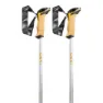 LEKI Cressida Stavar, Mango / white / silver, 90-125cm