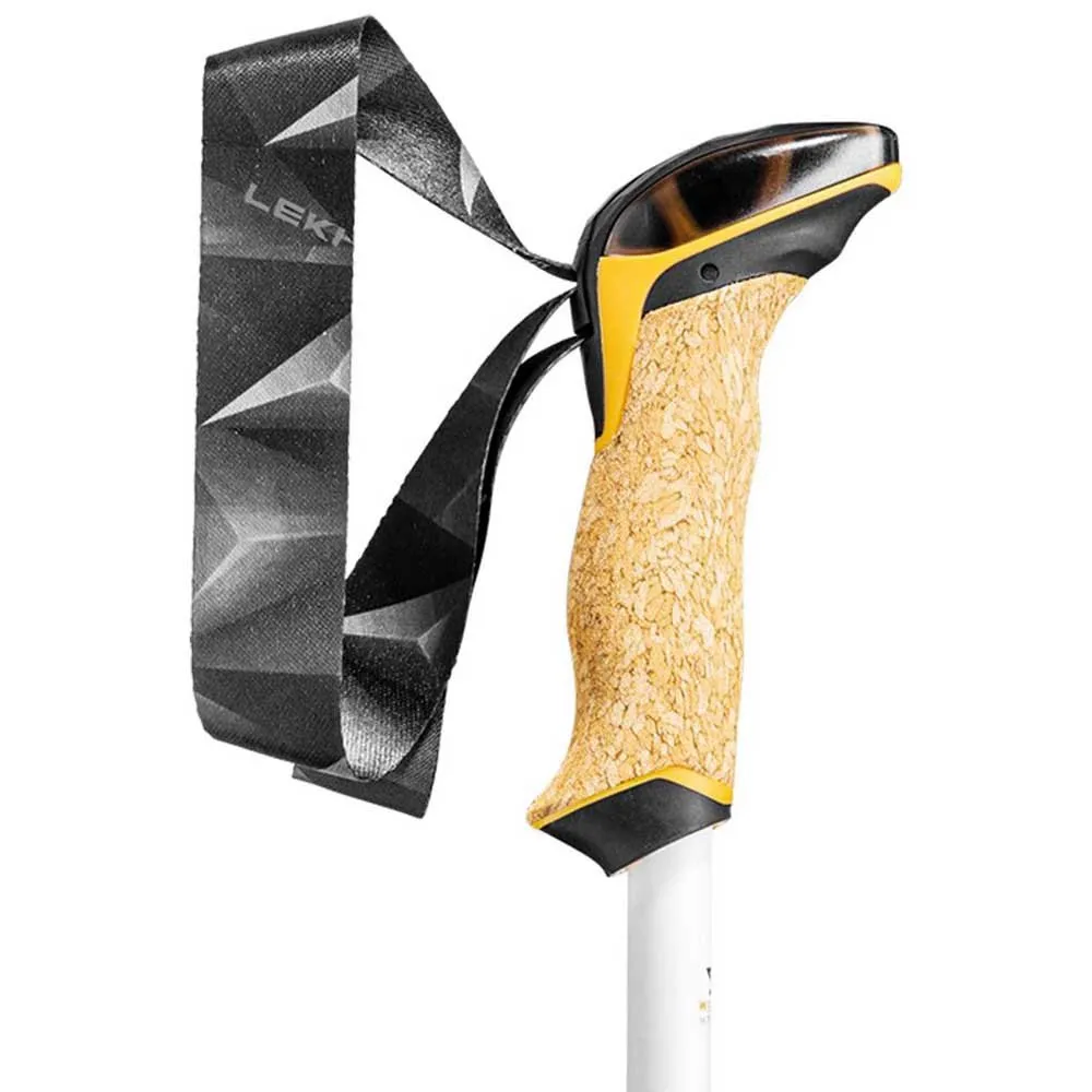 LEKI Cressida Stavar, Mango / white / silver, 90-125cm