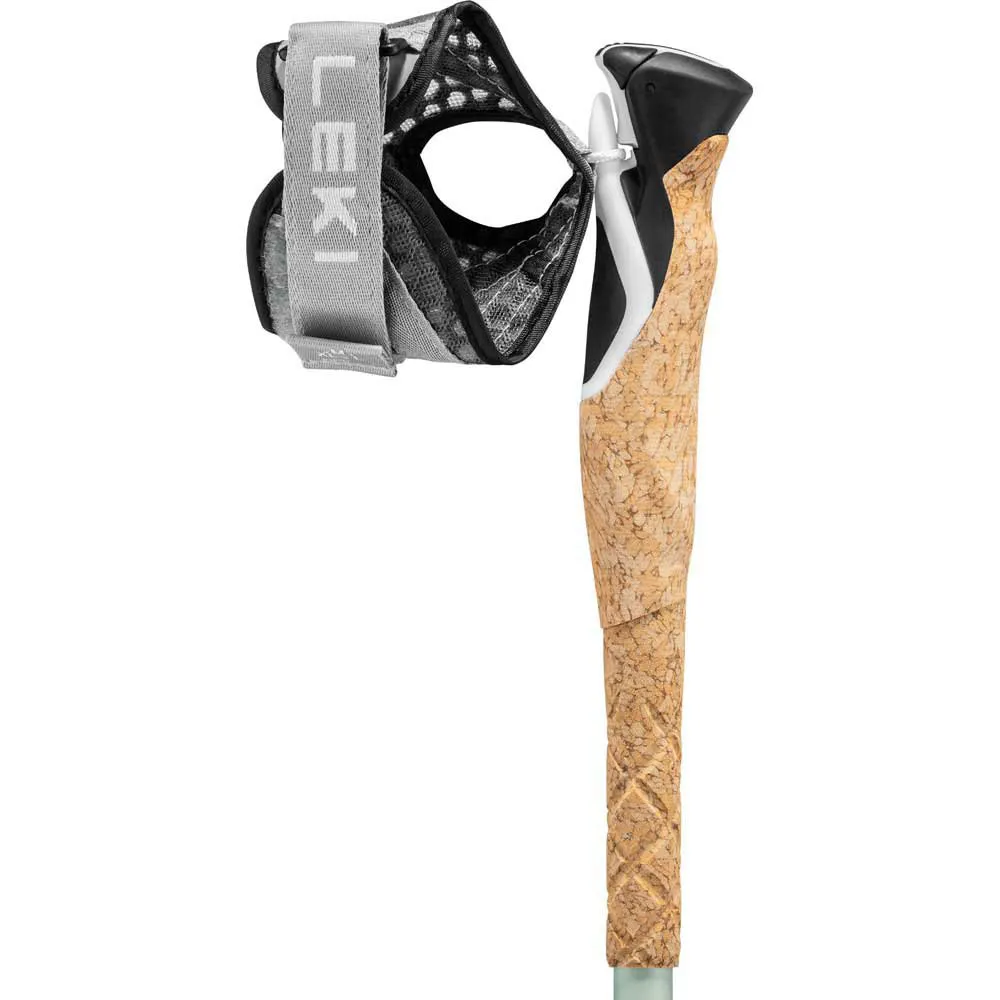 LEKI Cross Trail Carbon Stavar, White / envy / black, 100-135cm