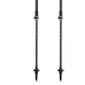 LEKI Cross Trail Lite Carbon Stavar, Black / white / natural carbon, 100-135cm
