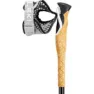 LEKI Cross Trail Lite Carbon Stavar, Black / white / natural carbon, 100-135cm