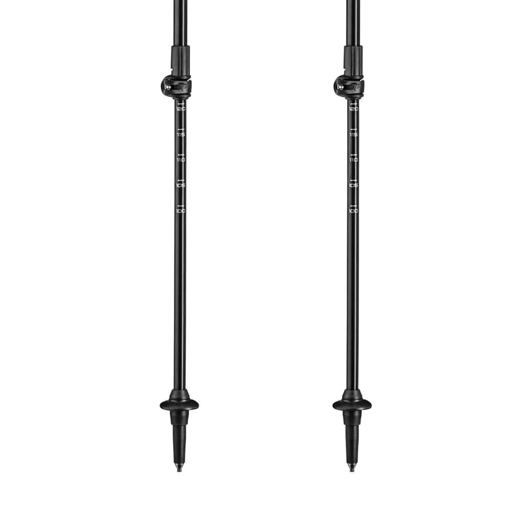 LEKI Cross Trail Lite Ta Stavar, Black / white / light blue, 100-135cm