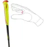 LEKI Evotrail Fx One Ta-stavar Mittsektion 3 125-130 Cm, Multi, 18-16mm