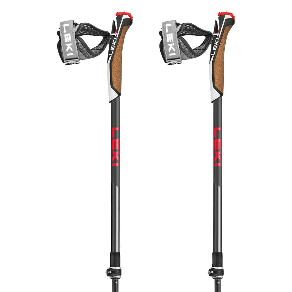 LEKI Instructor Lite Stavar, Black / grey, 100-125cm