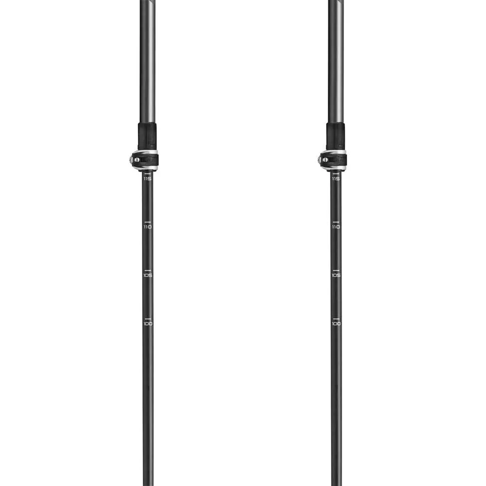 LEKI Instructor Lite Stavar, Black / grey, 100-125cm