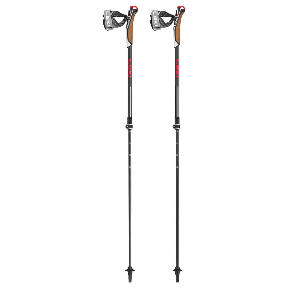 LEKI Instructor Lite Stavar, Black / grey, 100-125cm