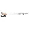 LEKI Jannu Stavar, White / smokegreen / silver, 90-125cm