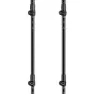 LEKI Khumbu As Stavar, Dark anthracite / orange / black, 110-145cm