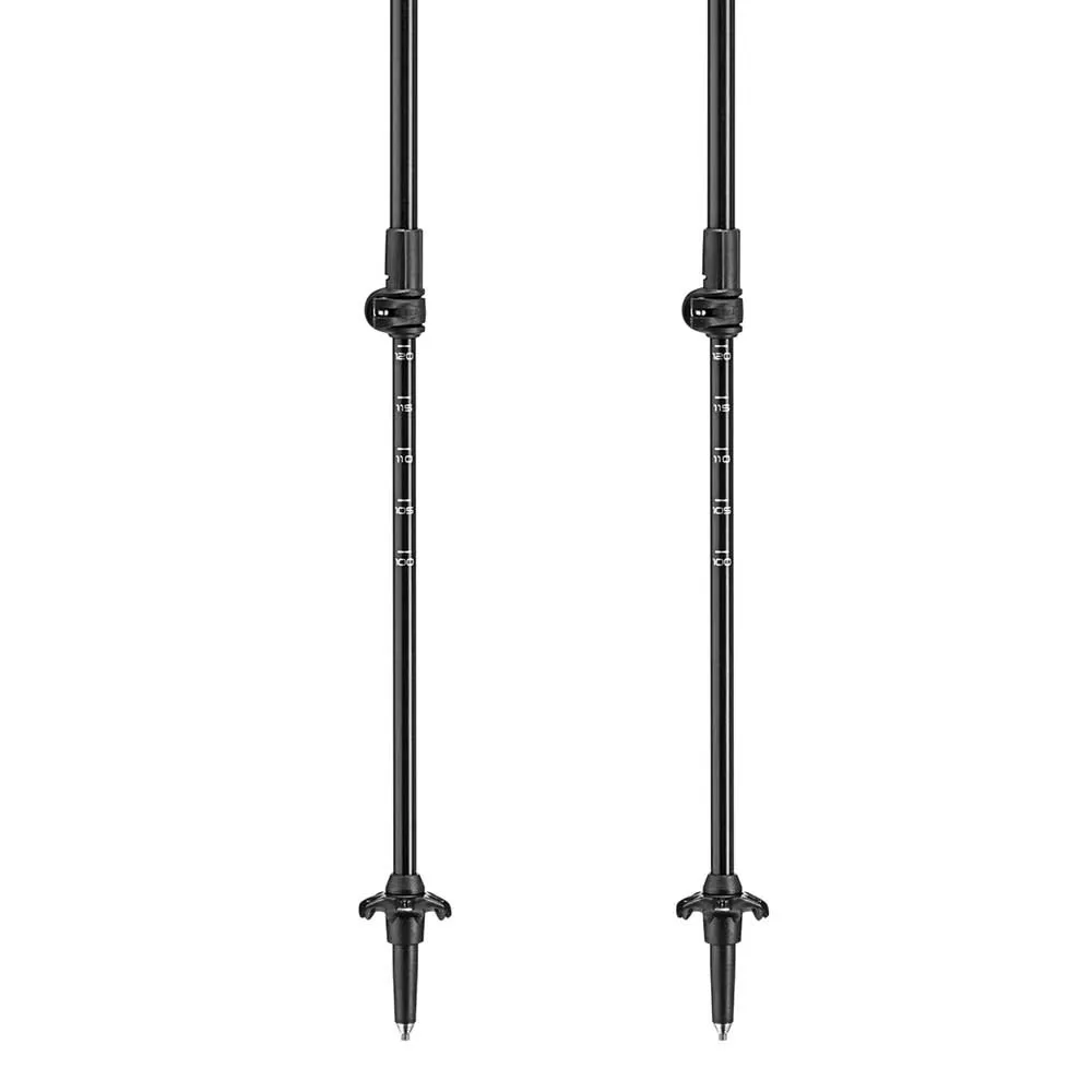 LEKI Khumbu Lite Pro Stavar, Black / dark anthracite / frozen yellow, 100-135cm