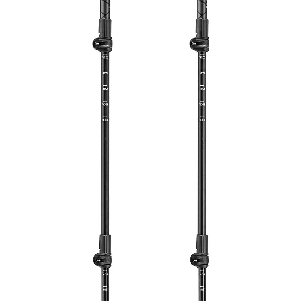 LEKI Khumbu Lite Pro Stavar, Black / dark anthracite / frozen yellow, 100-135cm