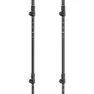 LEKI Khumbu Lite Pro Stavar, Black / dark anthracite / frozen yellow, 100-135cm