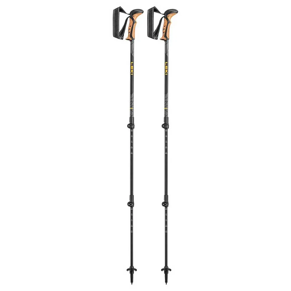 LEKI Khumbu Lite Stavar, Mango / dark anthracite / black, 100-135cm