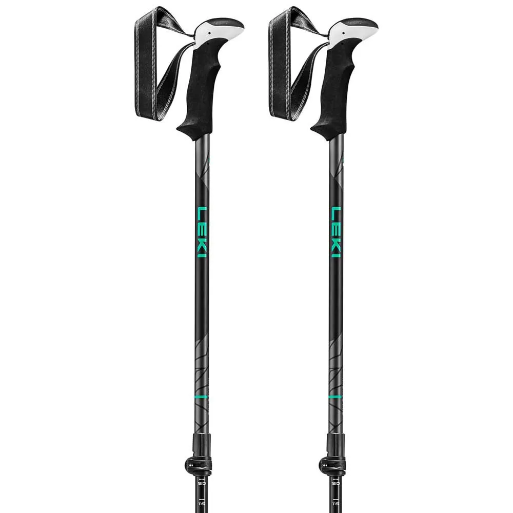 LEKI Khumbu Pro Stavar, Black / dark anthracite / genoa, 110-145cm
