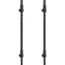 LEKI Khumbu Pro Stavar, Black / dark anthracite / genoa, 110-145cm