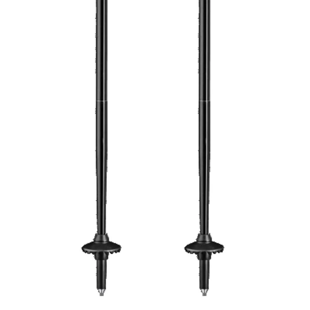 LEKI Legacy Fx Ta Stavar, Silver gray / bright red / black, 110-130cm