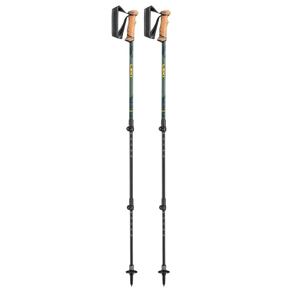 LEKI Legacy Lite As Stavar, Mango / olive green / bottle green, 100-135cm