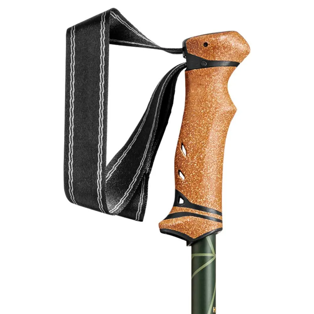 LEKI Legacy Lite As Stavar, Mango / olive green / bottle green, 100-135cm