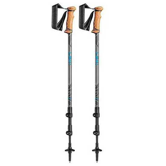 LEKI Legacy Stavar, Light anthracite / petrol / dark anthracite, 110-145cm