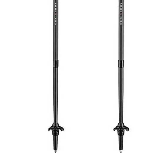 LEKI Makalu Fx Carbon Stavar, Black / orange / natural carbon, 110-130cm