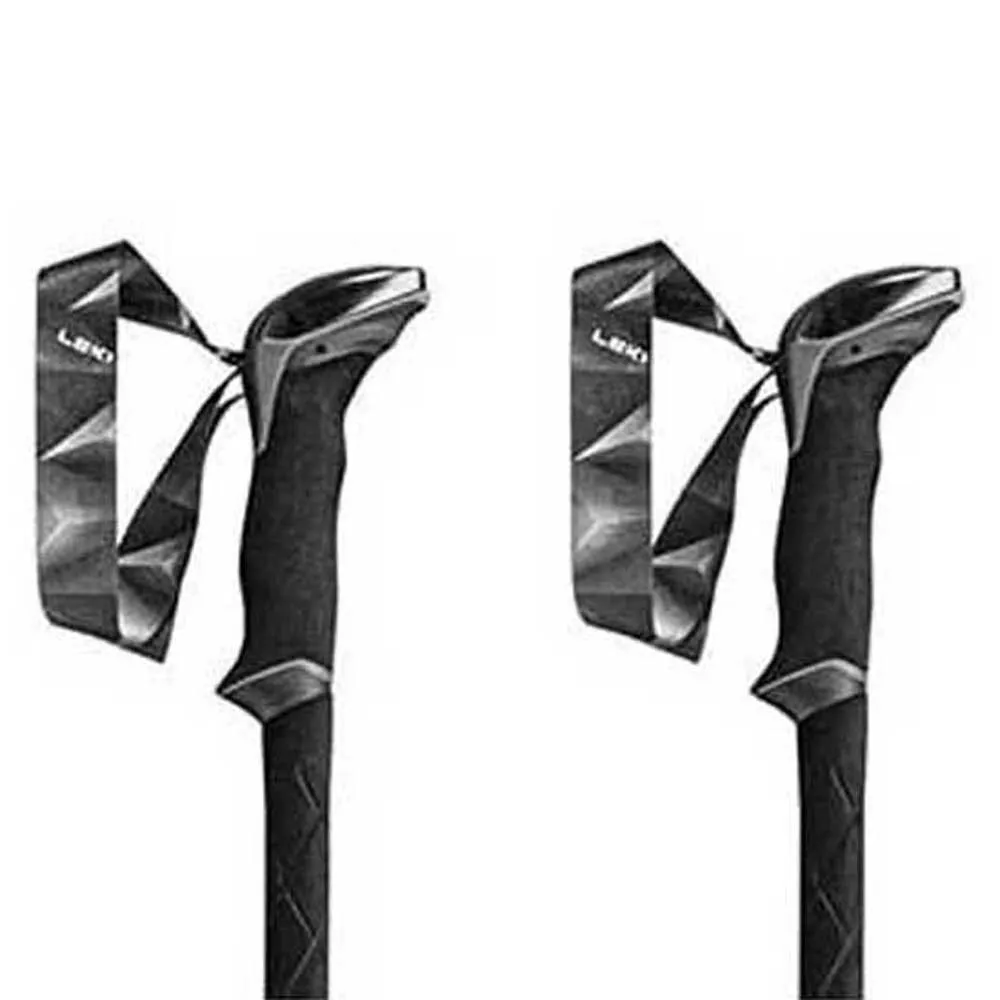 LEKI Makalu Fx Carbon Stavar, Black / orange / natural carbon, 110-130cm