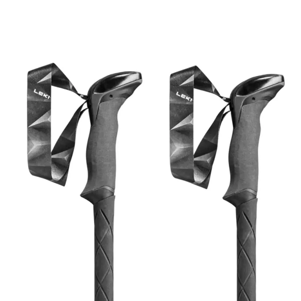 LEKI Makalu Fx Ta Stavar, Petrol / black / silver gray, 110-130cm