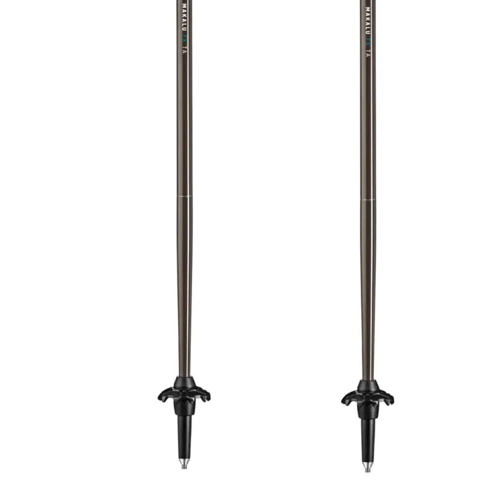 LEKI Makalu Fx Ta Stavar, Petrol / black / silver gray, 110-130cm