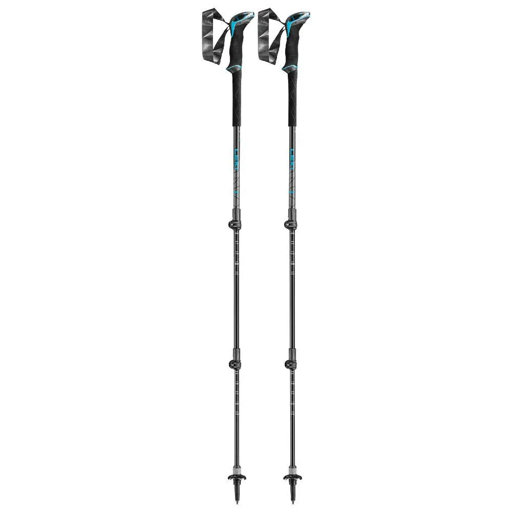 LEKI Makalu Lite As Stavar, Black / dark anthracite / petrol, 100-135cm