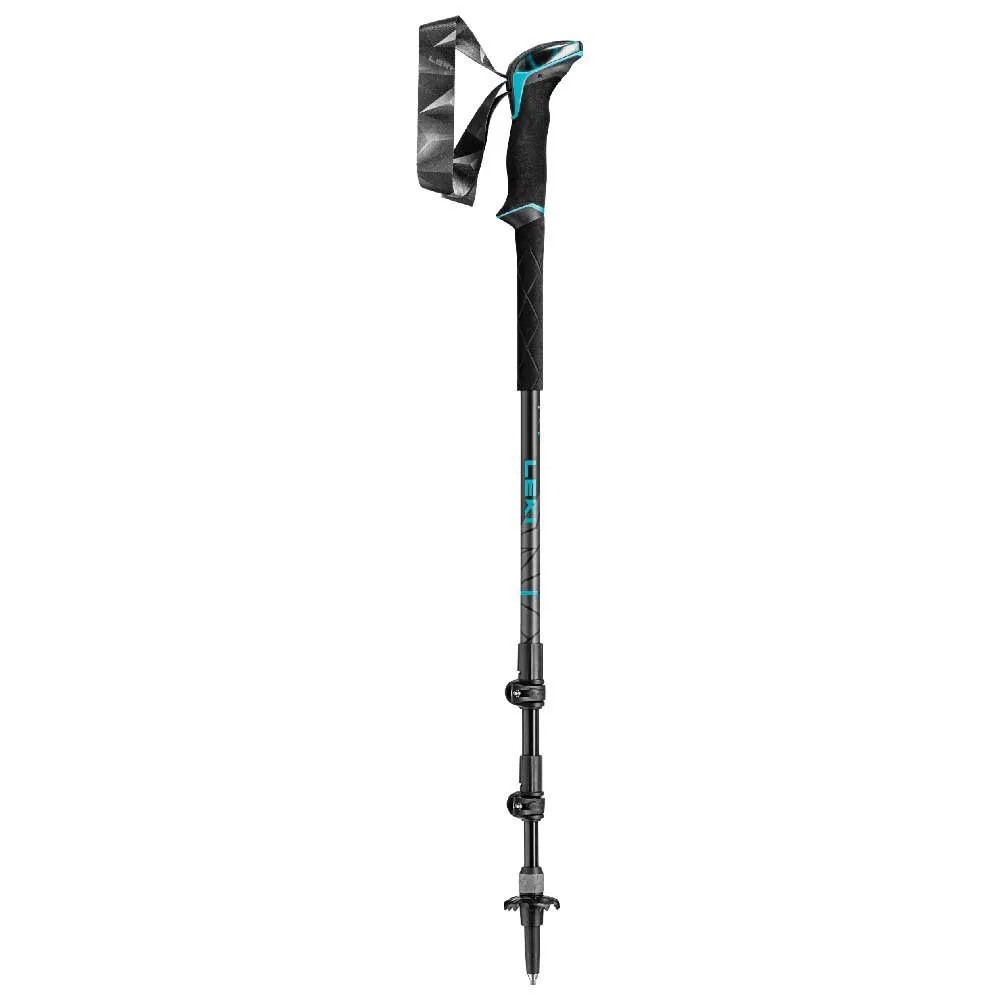 LEKI Makalu Lite As Stavar, Black / dark anthracite / petrol, 100-135cm