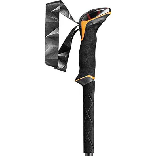 LEKI Makalu Lite Stavar, Orange / black / dark anthracite, 100-135cm