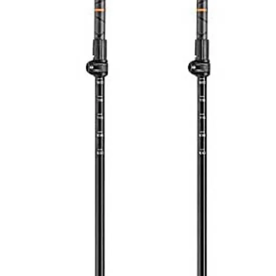 LEKI Makalu Lite Stavar, Orange / black / dark anthracite, 100-135cm
